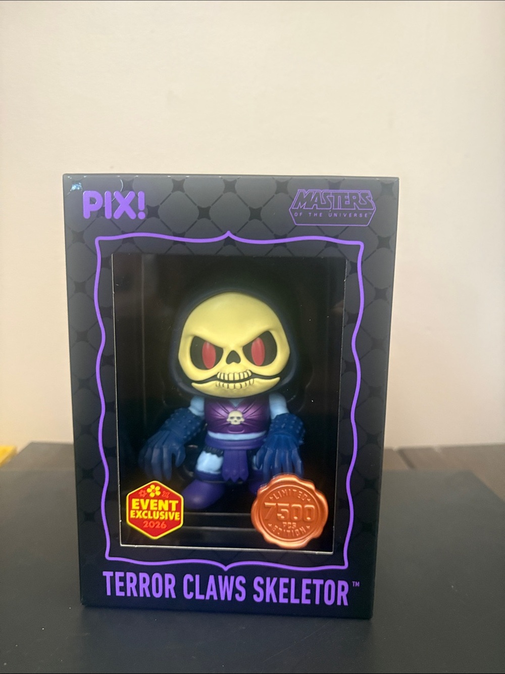 Thrill PIX! Terror Claws Skeletor - Purple, Yellow, Blue, Red